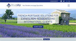 Desktop Screenshot of bluesky-france-finance.com